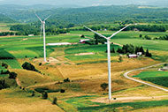 Gundersen Health Systems wind turbines