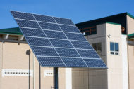 Solar panel at hospital