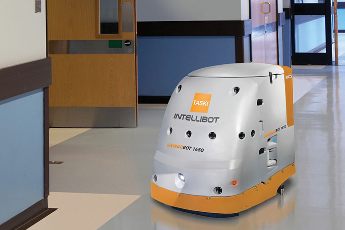 Floor-cleaning machines offer advanced options