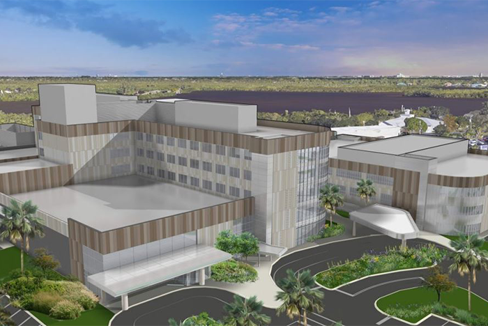 Cape canaveral hospital rendering 700x468