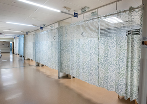 Geisinger saves maintenance time with standardized cubicle curtains