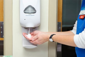 Hospital studies effectiveness of hand-hygiene monitoring systems