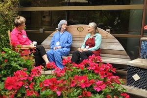 Health system studies therapy garden&#039;s effect on ICU nurses
