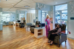 Chemotherapy infusion suite design brings sense of healing
