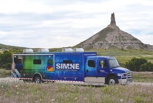 Mobile simulation trucks help bring EMS training home