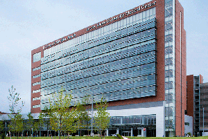 Outpatient tower designed for one-stop-shop care