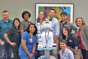 Nurses recruit robot helper