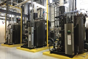 Boilers and chillers for health facilities