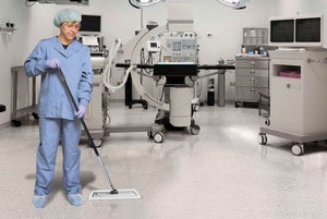 Maintaining hospital floor surfaces