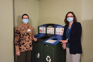 Hospital recycling program makes impressive gains