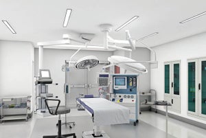 Lighting manufacturers address hospital needs