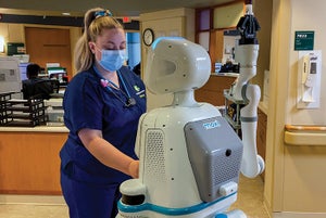 Moxi the ‘cobot’ lends nurses a helping hand