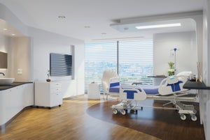 Flooring makers offer advantages to hospitals