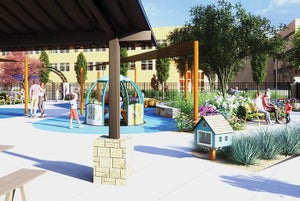 Sanford Castle adds pediatric playground to support wellness