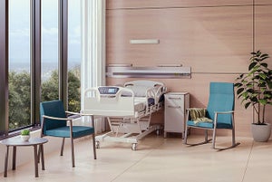 Furnishings designed for the intricacies of health care