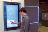 Digital wayfinding stations put guests on the right path
