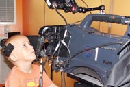 Broadcast studio puts the focus on young patients