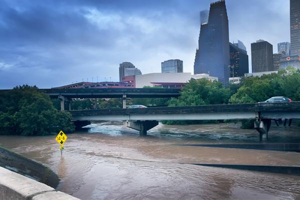 Flooding in Houston Texas 