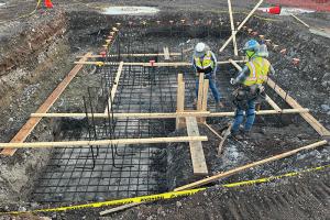 Construction of University of Maryland Medical System logistics center