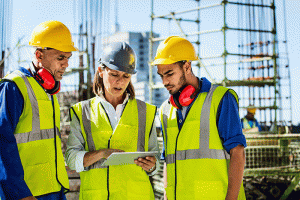 Construction workers